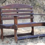 Garden Bench - Sunset