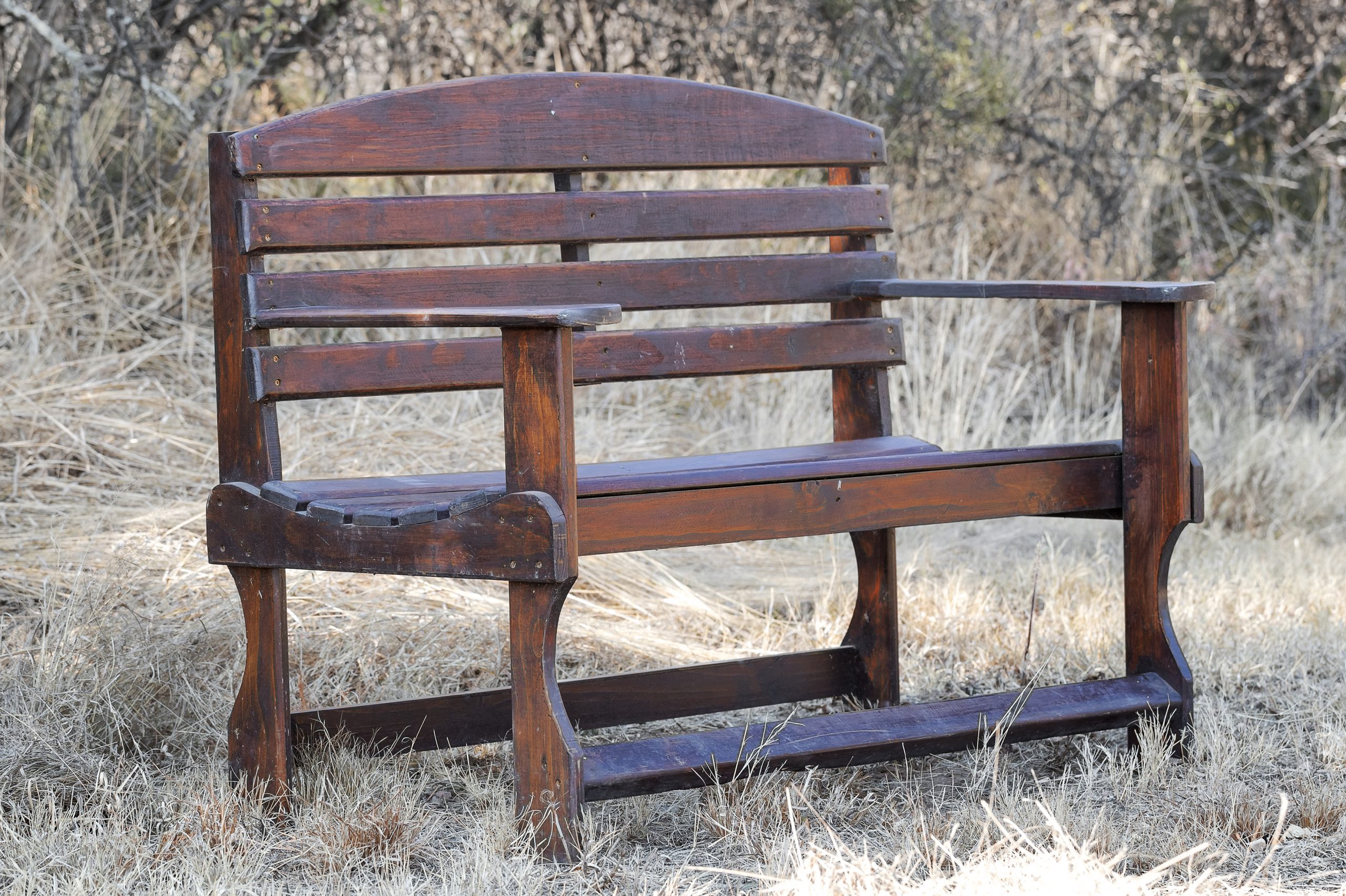Garden Bench - Sunset